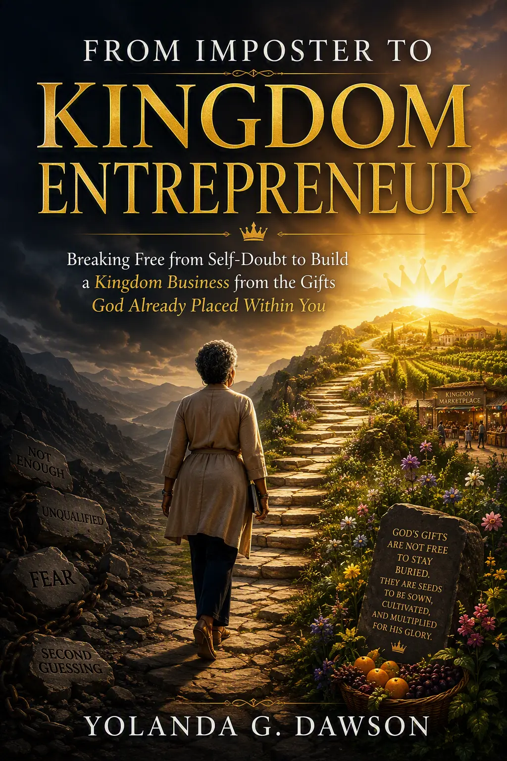 Book cover of From Imposter to Kingdom Entrepreneur by Yolanda G. Dawson